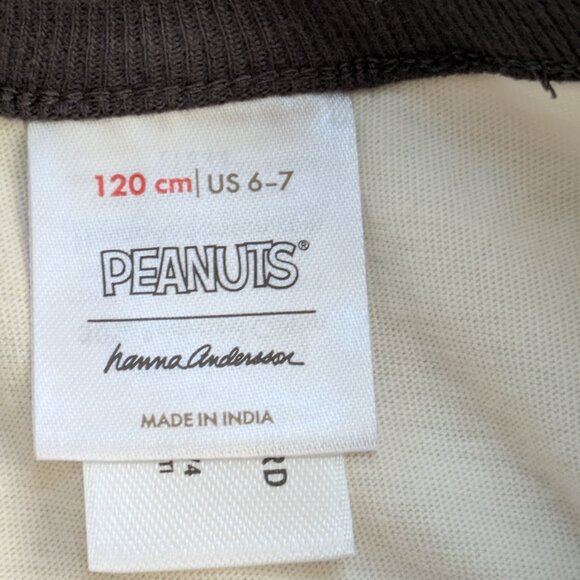 Peanuts Halloween Classic Fit Ringer T-Shirt (6-7) (NWT) - Picture 3 of 4